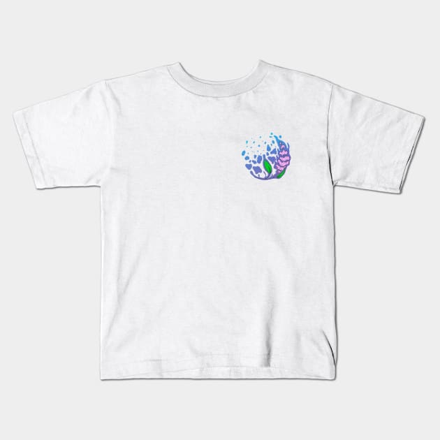 Lavender Kids T-Shirt by MtreTyTwo